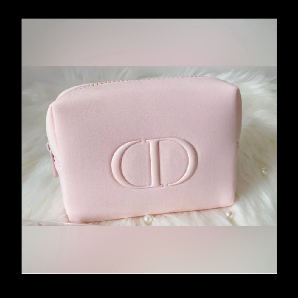 Christian Dior Light Pink Cosmetic Bag NIB